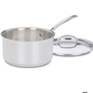 Cuisinart Saucepan With Lid, Chef's-Classic Stainless Steel